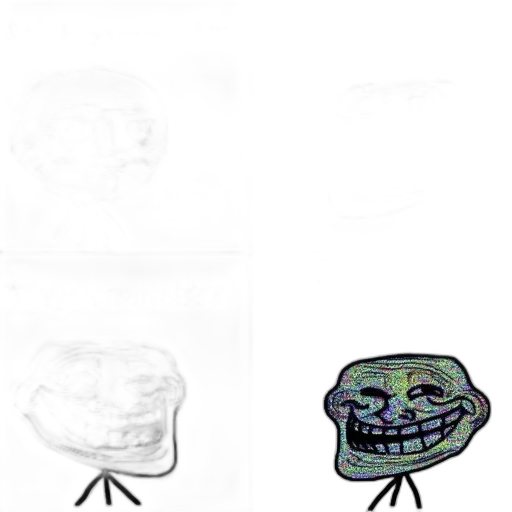 face, mask, hat, creature transparent PNG cut-out