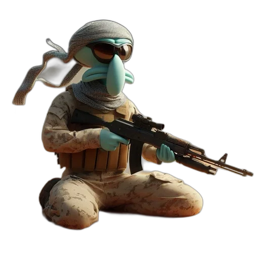 weapon, mask, staff, animal transparent PNG cut-out