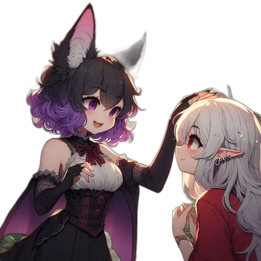 staff, mask, crown, dress transparent PNG cut-out