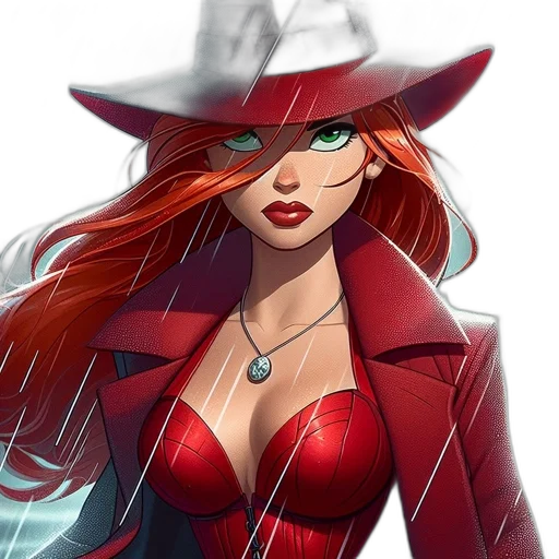 hat, staff, comic book art, concept art transparent PNG cut-out