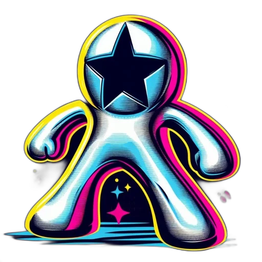 staff, robot, creature, concept art transparent PNG cut-out
