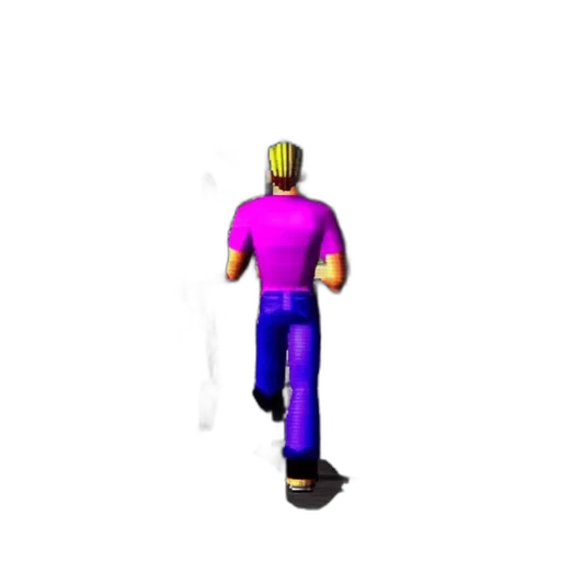 staff, robot, weapon, hair transparent PNG cut-out