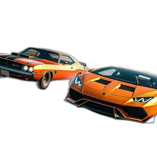car, 3d render, concept art, photorealistic transparent PNG cut-out