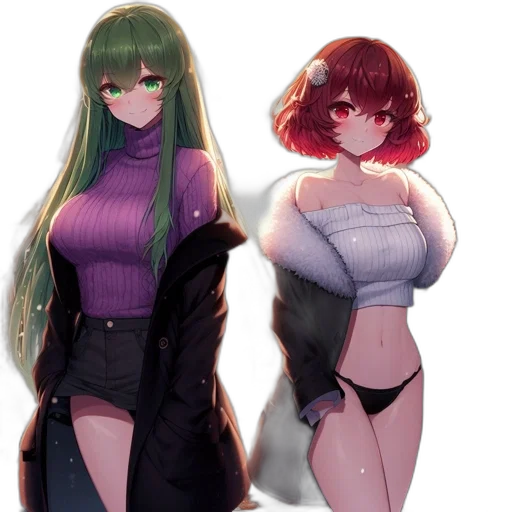 jacket, dress, pixel art, concept art transparent PNG cut-out
