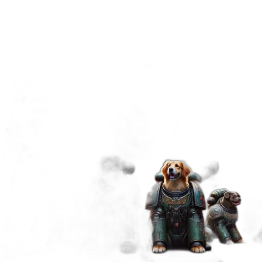 animal, staff, creature, robot transparent PNG cut-out