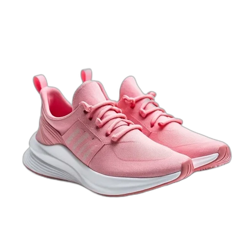 shoes, vaporwave, 3d render, pastel transparent PNG cut-out