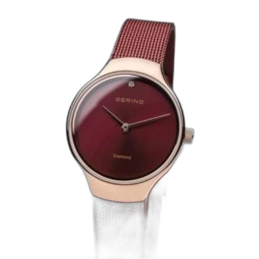jewelry, bering, watch, red transparent PNG cut-out