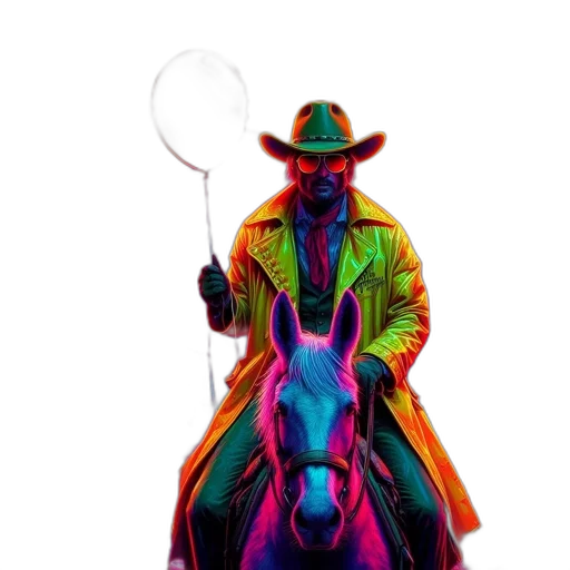 jacket, staff, hat, animal transparent PNG cut-out