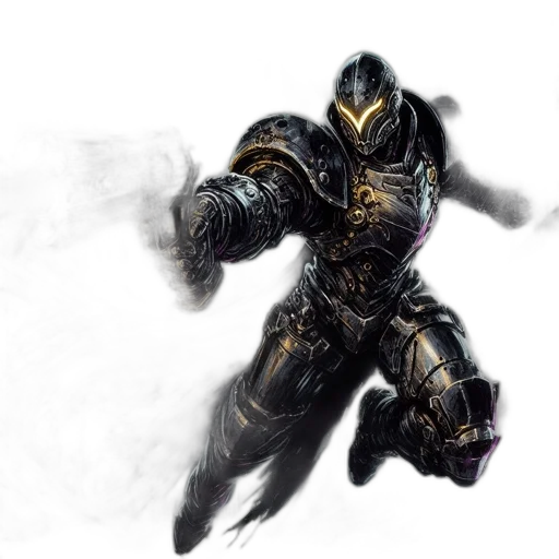 robot, mask, weapon, dragon transparent PNG cut-out