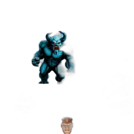 robot, creature, staff, mask transparent PNG cut-out