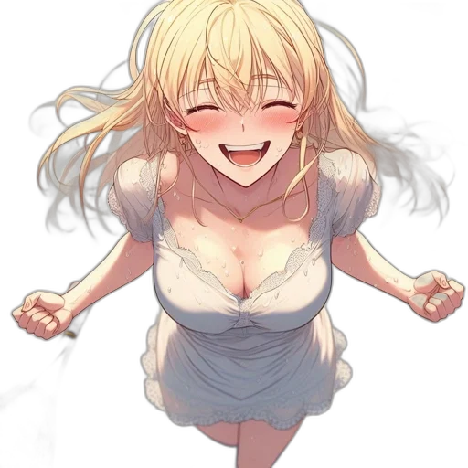 dress, face, weapon, crown transparent PNG cut-out