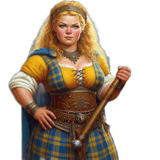 dress, sword, staff, face transparent PNG cut-out