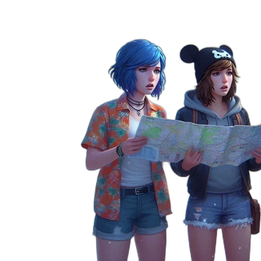 hat, concept art, 3d render, vaporwave transparent PNG cut-out