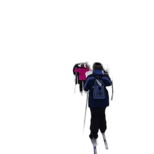 jacket, staff, umbrella, robot transparent PNG cut-out
