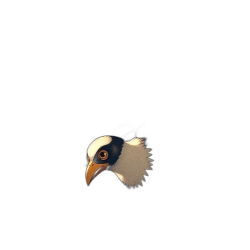 animal, creature, staff, hat transparent PNG cut-out