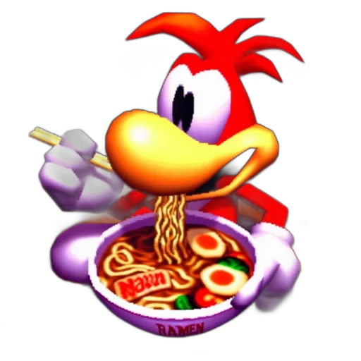 food, weapon, animal, 3d render transparent PNG cut-out