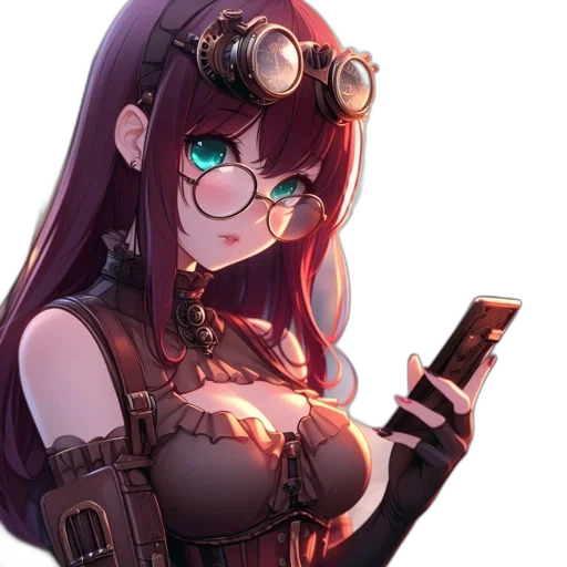 staff, robot, weapon, dress transparent PNG cut-out