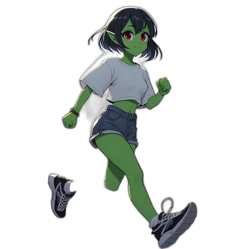 creature, shoes, concept art, cartoon transparent PNG cut-out