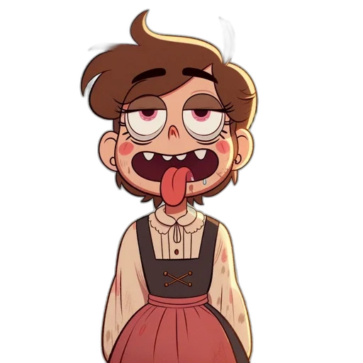 dress, face, staff, mask transparent PNG cut-out