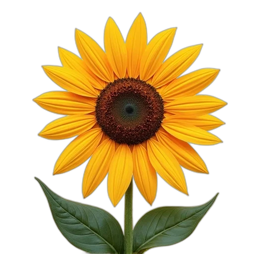 flower, crown, staff, face transparent PNG cut-out
