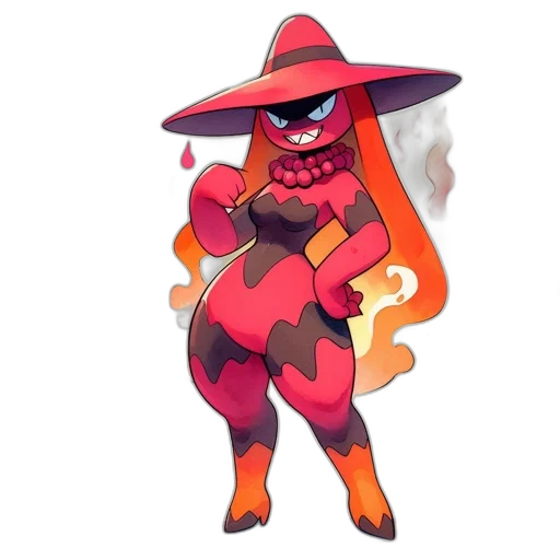 dress, staff, hat, mask transparent PNG cut-out
