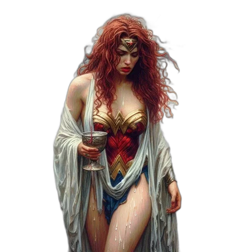 comic book art, fantasy art, concept art, photorealistic transparent PNG cut-out