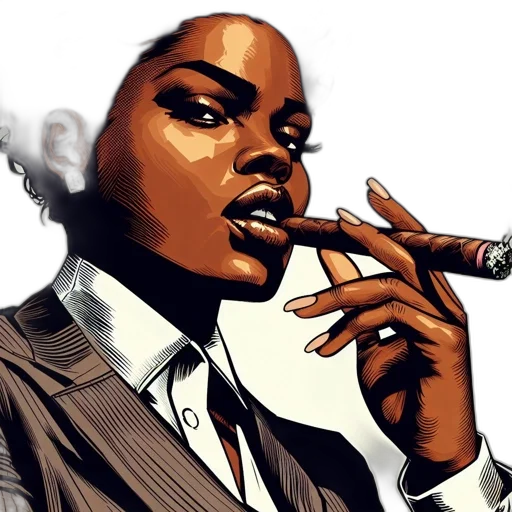 comic book art, photorealistic, concept art, cartoon transparent PNG cut-out