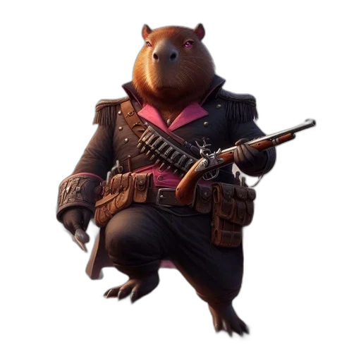 animal, staff, jacket, creature transparent PNG cut-out