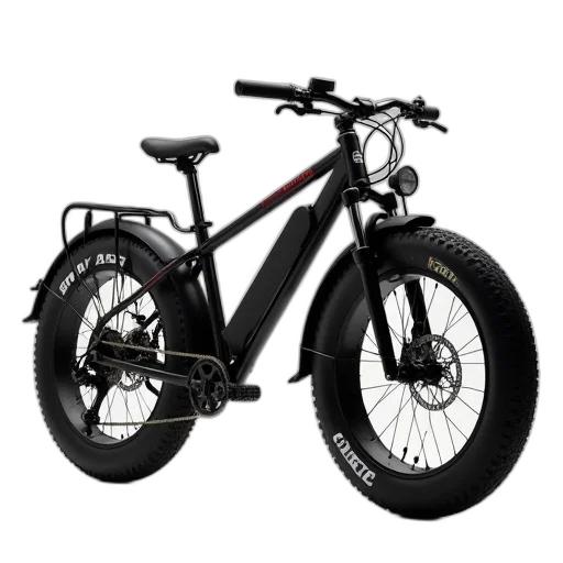 anchee, fat, tire, bicycle transparent PNG cut-out