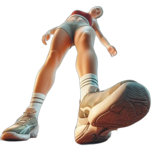 shoes, 3d render, photorealistic, concept art transparent PNG cut-out