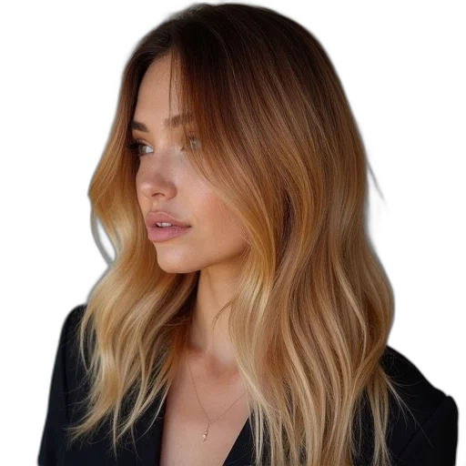 hair, staff, face, jacket transparent PNG cut-out