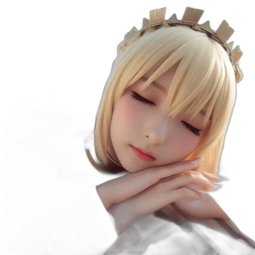 crown, hat, face, robot transparent PNG cut-out