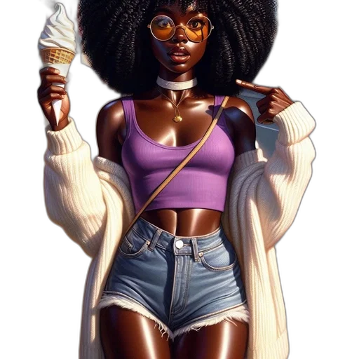 staff, weapon, hair, concept art transparent PNG cut-out