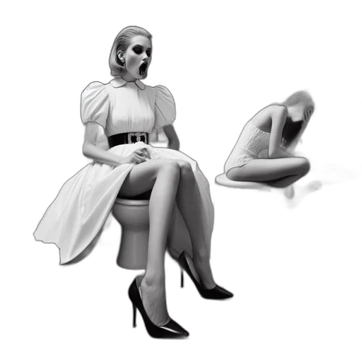 robot, dress, shoes, furniture transparent PNG cut-out