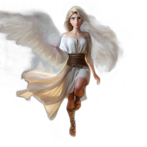 fantasy art, concept art, pixel art, photorealistic transparent PNG cut-out