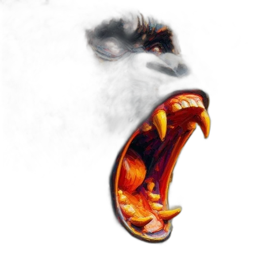 dragon, face, mask, creature transparent PNG cut-out