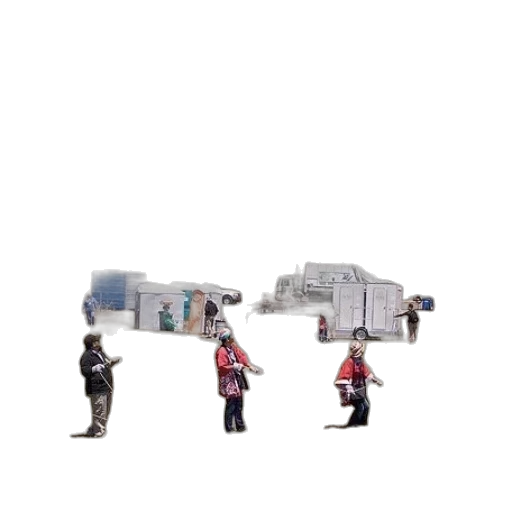 staff, furniture, umbrella, robot transparent PNG cut-out