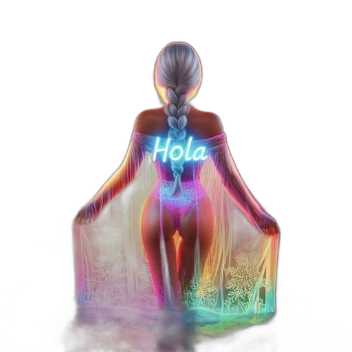 bottle, dress, hair, concept art transparent PNG cut-out