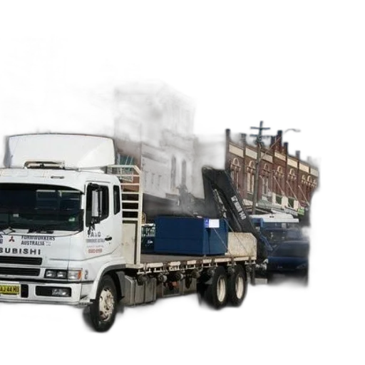 photorealistic, concept art, 3d render, city street transparent PNG cut-out