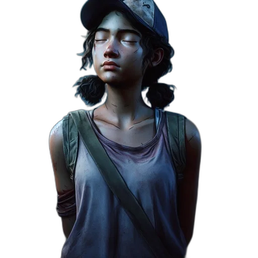 hat, face, weapon, jacket transparent PNG cut-out