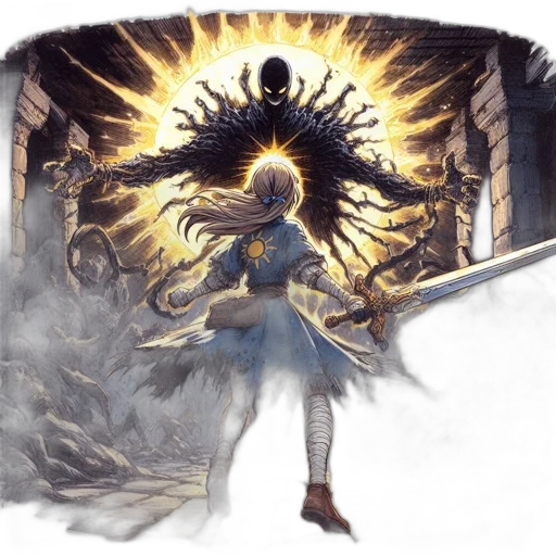 sword, weapon, staff, concept art transparent PNG cut-out