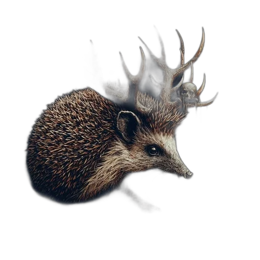 animal, creature, crown, hair transparent PNG cut-out