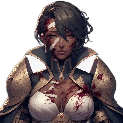 face, weapon, sword, concept art transparent PNG cut-out
