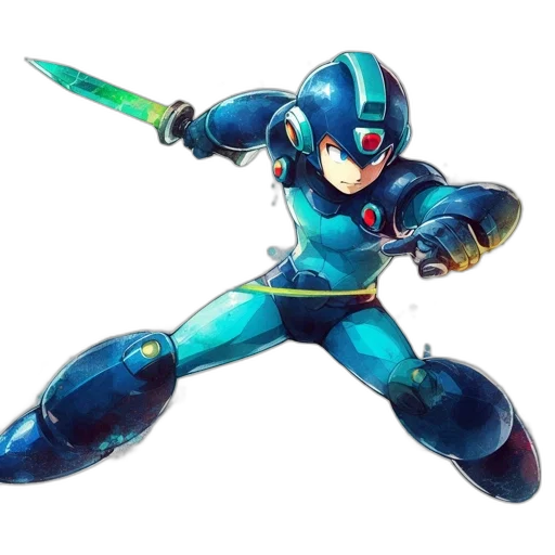 weapon, sword, robot, concept art transparent PNG cut-out