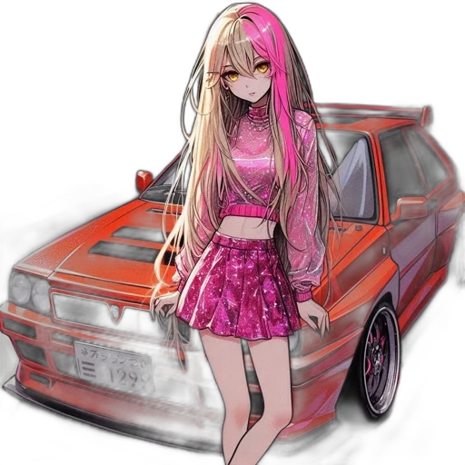 car, dress, jacket, weapon transparent PNG cut-out