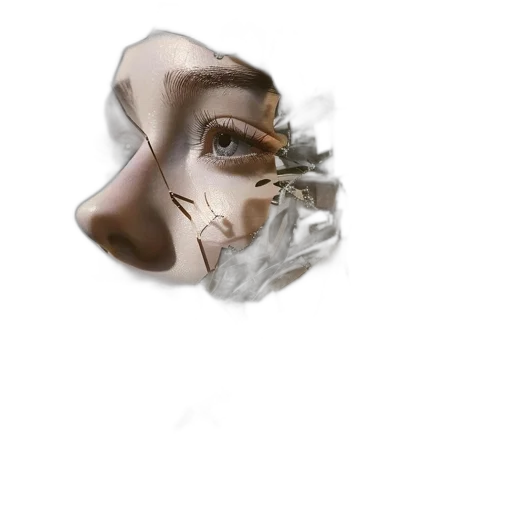 mask, face, crown, hair transparent PNG cut-out