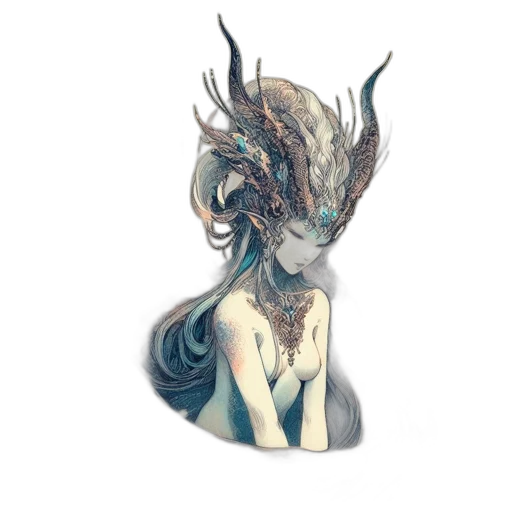 dragon, creature, mask, animal transparent PNG cut-out