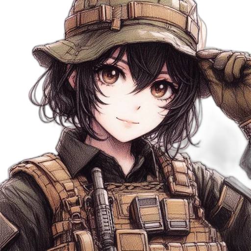 weapon, hat, face, staff transparent PNG cut-out