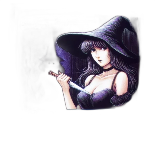 hat, umbrella, staff, mask transparent PNG cut-out