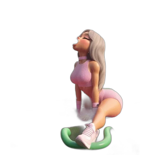 3d render, concept art, cartoon, pixel art transparent PNG cut-out